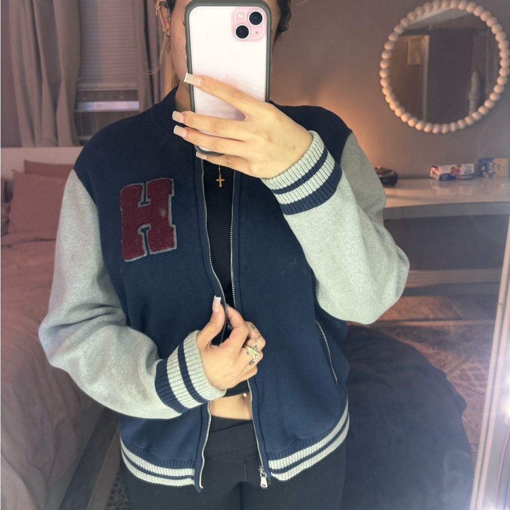 Tommy Hilfiger vintage cardigan varsity